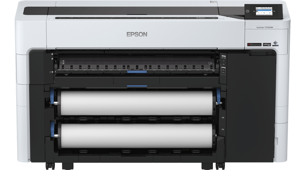 EPSON SC-T5700D A0 LARGE FORMAT TECHNICAL PRINTER, Tehnologie: Ultrachrome® XD3, 6 culori, Rezolutie printare: 300 x 600 DPI, Rezolutie maxima printare: 2.400 x 1.200 DPI, Formate hartie: 17" (43.2 cm) Roll, 24" (61.0 cm) Roll, 36" (91.4 cm) Roll, Custom width and length, A0, A1, A2+, A3+, A4