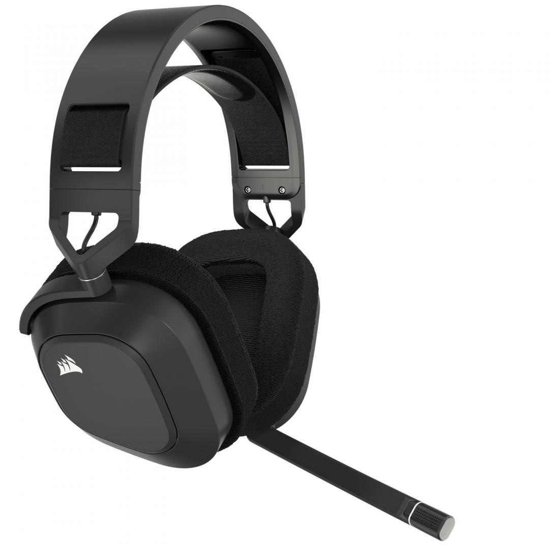 Edition HS80 MAX WIRELESS Type Wireless (RF + Bluetooth) Design Audio Intended for Computer Gaming Console Gaming Mobile Audio Controls Bluetooth/RF Button Mic Auto-Mutes When Flipped Up Power Button Volume Wheel Colour Steel Grey Connectivity 1 x USB Type-C