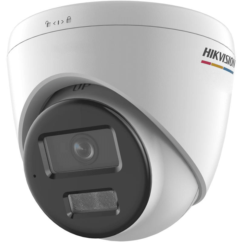 Camera de supraveghere IP Turret 4MP Hikvision DS-2CD1347G2H- LIUF/SL(2.8MM), lentila fixa 2.8mm, iluminare min: Color: 0 0.001 Lux @ (F1.0, AGC ON),0 Lux cu lumina alba, IR 30m, microfon incorporat, difuzor incorporat, slot card de memorie: microSD/microSDHC/microSDXC maxim 512GB, alarma la
