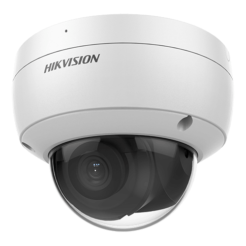 Camera supraveghere Hikvision IP dome DS-2CD2163G2-IU(2.8mm), 6MP, AcuSens - filtrarea alarmelor false dupa corpul uman si masini, microfon audion incorporat, senzor 1/2.8" Progressive Scan CMOS, rezolutie 3200 × 1800@20fps, iluminare Color: 0.005 Lux @ (F1.6, AGC ON), B/W: 0 Lux cu IR, lentila