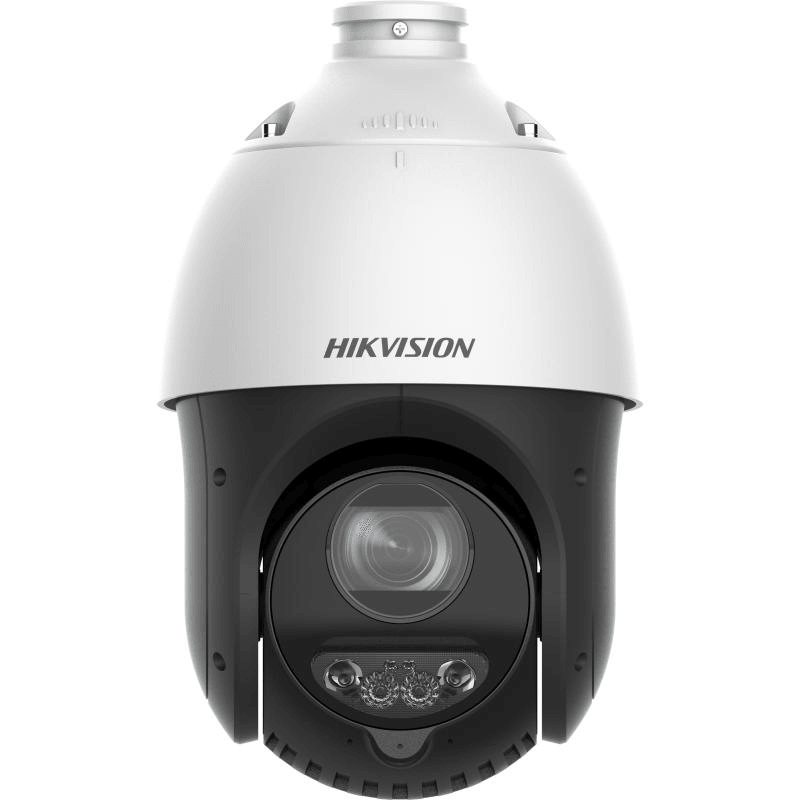 Camera de supraveghere IP Speed Dome 2MP Hikvision DS-2DE4225IWG1-E, lentila varifocala: 4.8-120mm, iluminare min: Color: 0.005 Lux @ (F1.6, AGC ON); B/W: 0.001 Lux @ (F1.6, AGC ON), 0 Lux cu IR: 100m, microfon incorporat, difuzor incorporat, interfata audio: 1/1, alarma: 1/1, slot card de memorie