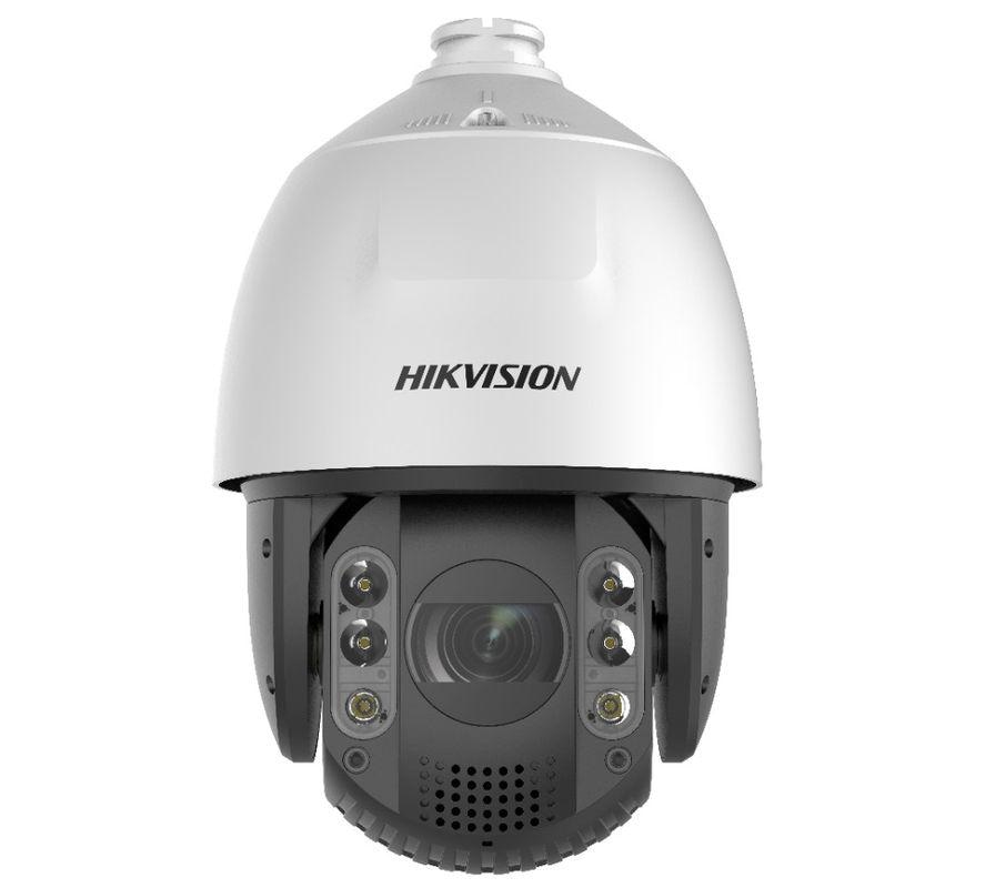 Camera supraveghere Hikvision IP PTZ DS-2DE7A432IW-AEB(T5), 4MP, Acusens - filtrarea alarmelor false dupa corpul uman si masini, low-light performance powered by DarkFighter, alarma vizuala flash lumina si alarma audio pentru avertizarea intrusilor (poate fi activata de anumite evenimente), Face