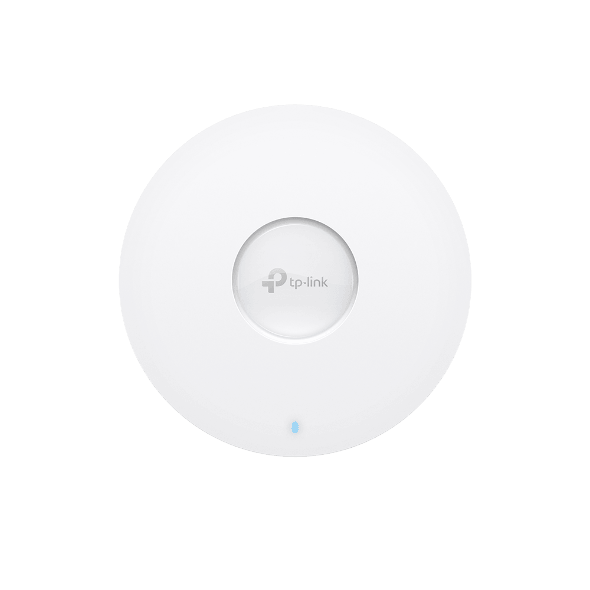 "AX5400 Ceiling Mount Dual-Band Wi-Fi 6 Access Point PORT: 1×2.5 Gigabit RJ45 Port SPEED:574Mbps at 2.4 GHz + 4804 Mbps at 5 GHz FEATURE: 802.3at POE and 12V DC (Power Adapter is not included), 6×Internal Antennas, MU-MIMO, 160MHz Supported, Seamless Roaming, Band Steering, Beamforming, Load