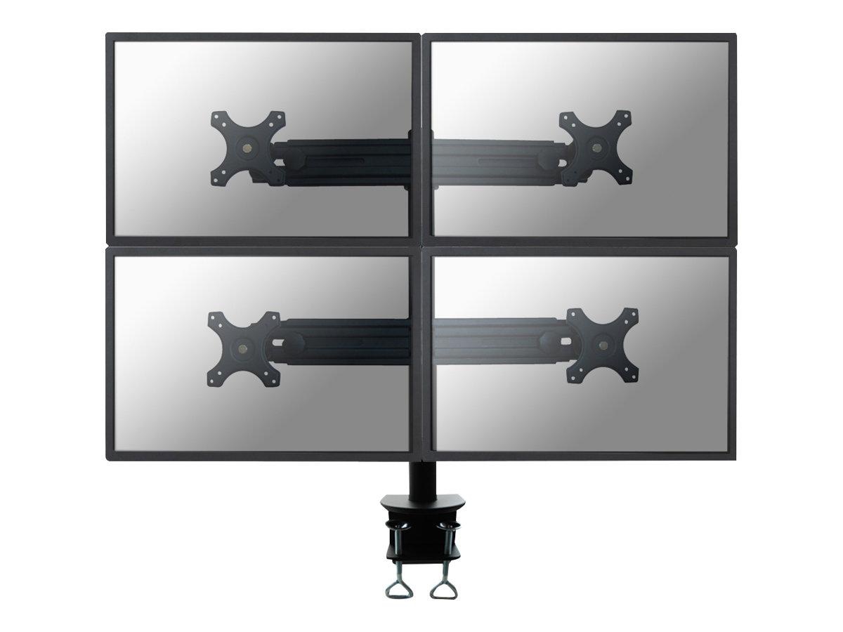 Suport Monitor de Birou, FPMA-D700D4, 19" - 30", VESA 100x100, suporta pana la 8kg, negru