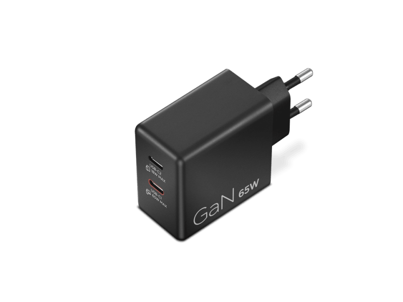 Incarcator Lenovo Dual USB-C 65W GaN; Port de incarcare: 2x USB-C; Input Power: 100-240~50/60Hz 1.5A; Lungime/ Tip cablu: 1.5M /Type C; Conectivitate: 2 pin; Dimensiuni (L x D x H): 120 mm x 120 mm x 35 mm; Greutate: 0.225 kg; Garantie: 1 an