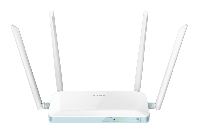 D-Link G403 EAGLE PRO AI N300 4G SMART Wi-Fi Router, Single Band, Wireless Speed: 300Mbps 2.4GHz, 1x Fast Ethernet WAN 4x Fast Ethernet LAN, 4 fixed omni-directional antennas, AI Assistant, AI Parental Control, AI Wi-Fi Optimiser