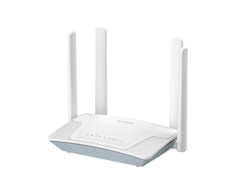 D-Link G403C EAGLE PRO AI N300 4G SMART Wi-Fi Router, Single Band, Wireless Speed: 300Mbps 2.4GHz, 1x Fast Ethernet WAN 3x Fast Ethernet LAN, 4 fixed omni-directional antennas, AI Assistant, AI Parental Control, AI Wi-Fi Optimiser