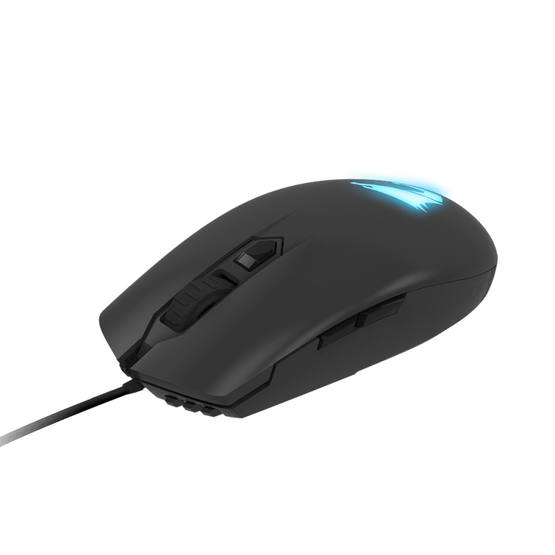 GIGABYTE AORUS M2. Form factor: Ambidextrous. Movement detection technology: Optical, Device interface: USB Type-A, Movement resolution: 6200 DPI, Buttons type: Pressed buttons, Scroll type: Wheel, Acceleration (max): 30 G. Power source: Cable. Product colour: Black