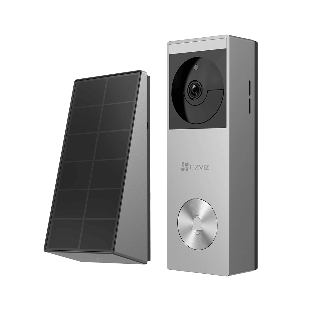 Sonerie smart 2K Ezviz HP3 PRO, lentila fixa: 2.3mm, senzor: 1/2.8" Progressive Scan CMOS, H.265 / H.264, sensing distance: Max. 5 m, microfn si difuzor incorporat, alarma la evenimente: AI-powered human shape detection, wi-fi: IEEE802.11b, 802.11g, 802.11n, frecventa 2.4 GHz ~ 2.4835 GHz, Built-in