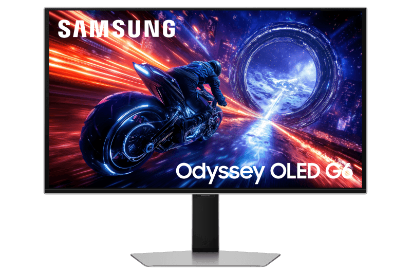 Monitor Samsung 27" LS27FG602SUXEN, Diagonal (inch): 27, Diagonal (cm): 68, Aspect ratio: 16:9, Panel: OLED, Resolution: 2560x1440, Refresh Rate: 500Hz, Response time GtG: 0.03ms, Brightness (max): 300 cd/m², Contrast (static) : 1M:1, Viewing angle: 178/178, Color Gamut Type: DCI-P3, Color Gamut