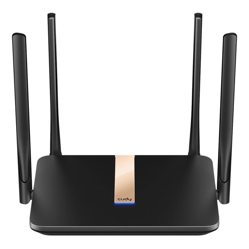 Router Cudy AC1200 WI-FI Mesh, G LTE Viteza DL/UL de pana la 150 / 50 Mbps, 4 porturi Ethernet 10/100 Mbps, gru