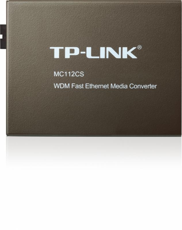 "Omada 10/100 Mbps RJ45 to 100 Mbps Single-mode SC WDM Bi-Directional Fiber Converter PORT: 1× 100Mbps SC Port, 1× 10/100M RJ45 Port (Auto MDI/MDIX) SPEC: Full-duplex, Tx:1310 nm, Rx:1550 nm, Up to 20 km, Chassis TL-MC1400 rack-mountable"