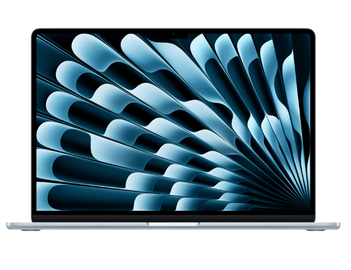 MacBook Air 15.3" Retina/Apple M4 (CPU 10-core, GPU 10-core, Neural Engine16-core)/16GB/512GB - Sky Blue - INT KB (2025)