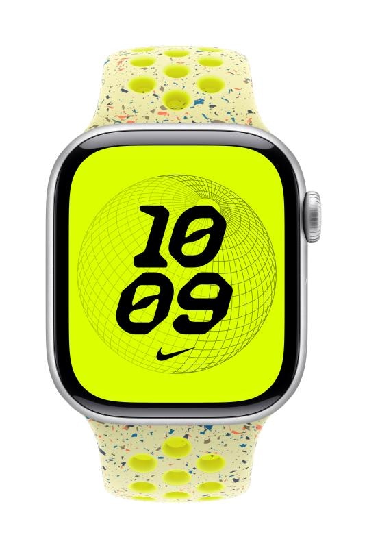 Apple Watch 42mm Nike Sport Band: Volt Splash Nike Sport Band - M/L