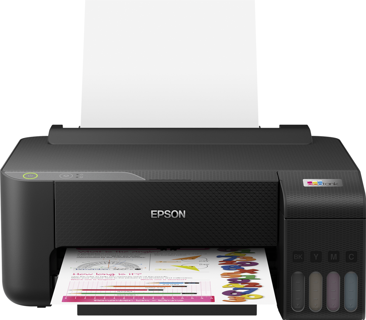Imprimanta inkjet color CISS Epson L1230, dimensiune A4, viteza max 33ppm alb-negru, 15ppm color, rezolutie printer 5760x1440dpi, alimentare hartie 100 coli, imprimare fara margini, interfata: USB 2.0, consumabile: 103 ecotank Black, Cyan, Magenta, Yellow, C13T00S14A , C13T00S24A, C13T00S34A,