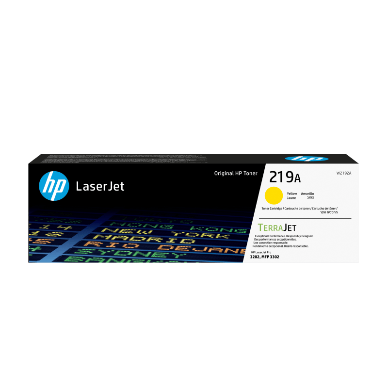 Toner HP W2192A yellow,1.2 k, nr 219A,HP LaserJet Pro 3201,3204, 3288, 3302