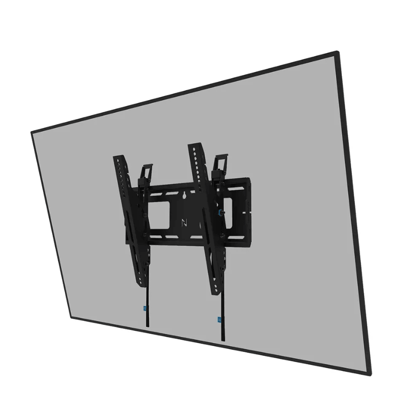 Suport perete Neomounts heavy duty, pentru display-uri interactive si ecrane grele de pana la 32-75", sistem de prindere VESA 400x400, greutate maxima suportata 100, cu inclinatie +15°, -15° , distanta fata de perete 9.3cm, cu sistem ce permite prinderea/desprinderea usoara a display-ului