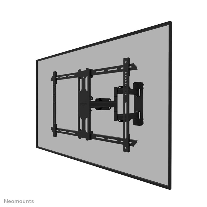 Suport perete Neomounts WL40S-850BL16; pentru display-uri cu diagonale 40"-70", sistem de prindere VESA 200x100~600x400, greutate maxima suportata 45kg, full motion, tilt +12/-2°, swivel +/-45°, rotate +3°, -3°, distanta fata de perete 470-555mm; Not lockable; culoare negru. Garantie 5 ani